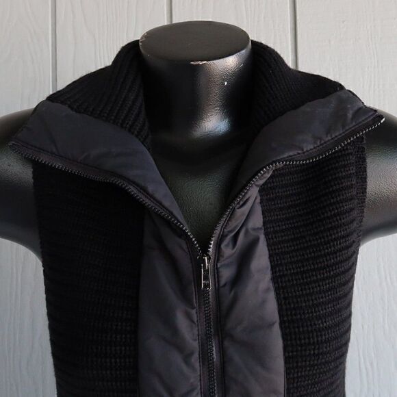 Eileen Fisher Merino Wool Zip Up Vest - Picture 3 of 13
